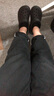 凡客誠品【雷總同款】棉質(zhì)時尚百搭直筒休閑褲男士 黑色 29 曬單實拍圖