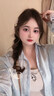JIOESC藍(lán)色薄款防曬襯衫女夏季2025新款蕾絲拼接小眾設(shè)計(jì)感氣質(zhì)絕美上衣 藍(lán)色 L 曬單實(shí)拍圖