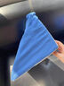 LUCYLEE日本翻身輔助器翻身墊醫用老人護理用品癱瘓臥床病人防褥瘡三角枕 【藍色】小號R形  50*25*15 曬單實(shí)拍圖