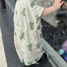 迷你巴拉男童寶寶連體衣夏季萌趣時(shí)尚酷帥工裝風(fēng)爬服 曬單實(shí)拍圖