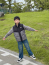 巴拉巴拉balaOne兒童馬甲女童男童外套上衣新款童裝2025冬高充絨 黑灰色調(diào)00392-白鴨絨 150 (充絨量73g） 曬單實(shí)拍圖