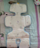 babycare天絲苧麻車席透氣寶寶專用手推車坐墊通用席子云朵樂章38×70CM 曬單實拍圖