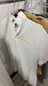 昕衣季夏季polo衫工作服工衣定制t恤刺繡文化高端短袖服裝衣服印字logo 純凈白 XL 曬單實拍圖