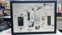 森淼手機拆機裝裱相框iPhone拆解展示框中空立體畫框模型標(biāo)本diy自裝 X款黑色-樹脂材質(zhì) 掛墻A3尺寸+iPhone 5圖紙 曬單實拍圖
