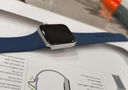 Apple/蘋果 Watch SE 智能手表GPS+蜂窩款40毫米星光色鋁金屬表殼星光色運動型表帶M/L MXHT3CH/B 曬單實拍圖