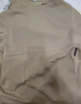 海瀾之家（HLA）短袖T恤男冰感科技棉涼感短袖男 卡其鑲拼CW 180/96A(XL)  推薦76-82kg 曬單實拍圖