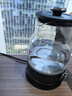 金灶（KAMJOVE）噴淋式煮茶器電茶爐養生蒸茶壺自動(dòng)小型煮茶爐養生壺茶藝電水壺 A-57 1L 石墨黑 曬單實(shí)拍圖
