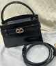 CHARLES&KEITH鱷魚紋凱莉包手提斜挎婚包包女包生日禮物七夕禮物CK2-50270880-1 Black黑色 S 曬單實拍圖