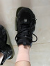 FILA斐樂官方貓爪鞋4代女鞋老爹鞋復(fù)古時尚休閑鞋網(wǎng)面透氣 黑-BK 37.5 曬單實拍圖