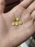 賽菲爾足金999.9十二生肖蛇金豆黃金投資金塊生肖金條 生肖羊 約1克 曬單實拍圖