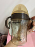 世喜吸管奶瓶1-3歲直飲杯嬰兒ppsu一12個(gè)月以上寶寶300ml帶重力球手柄 曬單實(shí)拍圖