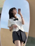 DALEY MODE小椰中jk制服襯衫女短袖夏季日系學(xué)生校供感襯衣短裙套裝上衣班服 2345沒(méi)有蝴蝶結(jié) L 105斤-115斤 曬單實(shí)拍圖
