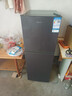 榮事達Royalstar【送貨上門(mén)】一級能效迷你冰箱小型雙門(mén)小冰箱租房家用宿舍冷凍冷藏節能省電冰箱 98A168 灰色 一級能效(高1米1) 曬單實(shí)拍圖
