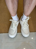 妙麗（Millies）7CM增高鞋男夏季透氣小白鞋隱形內(nèi)增高牛皮休閑鞋板鞋白色增高41 曬單實拍圖