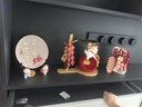赟婭福袋招財(cái)貓鑰匙收納玄關(guān)擺件入戶門口家居客廳桌面裝飾品喬遷禮物 福袋招財(cái)貓置物架四件套A 曬單實(shí)拍圖