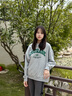 巴拉巴拉balaone童裝兒童衛(wèi)衣男童2025秋季新款長袖t恤女童親子款潮酷 淺花灰00205 160 曬單實拍圖