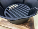 探險(xiǎn)者（TAN XIAN ZHE）圍爐煮茶套裝鑄鐵燒烤爐戶外碳烤爐室內(nèi)煮茶器具圍爐煮茶壺木炭 【安全耐燒】28cm圍爐全套 曬單實(shí)拍圖