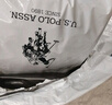 U.S. POLO ASSN.polo衫男夏季翻領(lǐng)t恤男短袖男士高端polo半袖男 咖啡色 L 曬單實(shí)拍圖