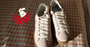 彪馬（PUMA）【厚底鞋】增高小白鞋松糕鞋女子休閑板鞋PLATFORM363559 杏仁糖色-深綠色-金色-13 37.5 曬單實(shí)拍圖