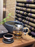 金福象手工吹制水晶玻璃公道杯加厚耐熱分茶器公杯茶海茶具斷水利落 【金琥珀】公道杯+茶漏 曬單實(shí)拍圖