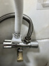 科固（KEGOO）角閥三通分水器一進(jìn)二出雙出水 洗衣機(jī)水龍頭一分二轉(zhuǎn)換接頭K6024 曬單實(shí)拍圖