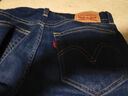 Levi's李維斯女士休閑直筒修身美式懷舊復(fù)古煙管褲藍(lán)色窄腳牛仔褲 藍(lán)色1 26 (30) 曬單實(shí)拍圖