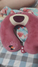 名創(chuàng)優(yōu)品（MINISO）草莓熊系列記憶棉U型枕午睡枕旅行教室辦公室抱枕生日禮物 曬單實(shí)拍圖
