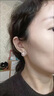 伊燦S925銀針貓眼石鑲鉆耳釘女精致高級(jí)耳環(huán)無洞耳夾2025新款絕美耳飾 S925銀針貓眼石鑲鉆耳釘女 曬單實(shí)拍圖