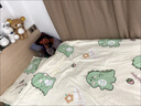 江蘇歐羅曼四件套2024新款棉的A類(lèi)被套床品被罩床單磨毛夏季宿舍 花草卡通福利款 床單款 18m被套180*200四件套 曬單實(shí)拍圖