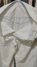 妍莉芬（yanlifen）灰色針織短袖上衣闊腿褲套裝女2025年夏季女裝衣服氣質(zhì)休閑兩件套 灰色上衣+牛仔褲 L 【100-115斤】 曬單實拍圖