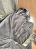 Monster Guardians運動襯衫男 雙色全壓膠免燙彈力翻領(lǐng)襯衫長袖 深灰 Dark Gray  XL 曬單實拍圖