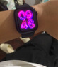 Apple/蘋(píng)果 Watch Series 10 智能手表GPS款42毫米亮黑色鋁金屬表殼黑色運(yùn)動(dòng)型表帶M/L MX1P3CH/B 曬單實(shí)拍圖