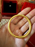 周六福（ZLF）  黃金手鐲女古法工藝足金999傳承金剛細鐲手飾 計價(jià) 58mm-36.97g 曬單實(shí)拍圖