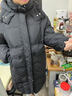 （反季清貨）2025冬季新款寬松小個(gè)子羽絨服女韓版連帽外套 黑色 M 曬單實(shí)拍圖
