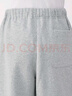 無印良品（MUJI）男式 毛圈棉 褲子 男士長褲春季款休閑褲衛(wèi)褲運動褲 AB1NRA5S 灰色 XL (180/92A) 曬單實拍圖