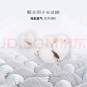 康爾馨【希爾頓四件套】 五星級(jí)酒店100支輕奢裸睡純棉貢緞床上用品 【希爾頓同款100S】灰色 1.8m 床笠款 （被套220*240cm） 曬單實(shí)拍圖
