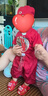 G.DUCKKIDS小黃鴨周歲衣服男寶寶夏季薄款兒童套裝嬰兒百日天宴生日抓周禮服 紅色龍頭 90 尺碼1~2歲【 80-90cm】cm 曬單實(shí)拍圖