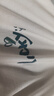 真維斯（JEANSWEST）純棉短袖T恤女2025夏季新款休閑半袖設計感圓領(lǐng)寬松顯瘦上衣服 曬單實(shí)拍圖