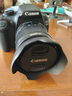 JJC 相機遮光罩 適用于佳能EF-S 18-55mm IS II/III鏡頭 替代EW-60C 1500D 650D 3000D 1200D 配件 遮光罩 曬單實拍圖