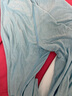 小藍(lán)象（hinos）裸感5代兒童家居服套裝薄款內(nèi)衣睡衣吸濕排汗抗菌 粉藍(lán)色  140 曬單實(shí)拍圖