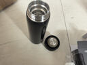 蘇泊爾保溫杯316L不銹鋼商務(wù)便攜水杯茶水分離杯男女士車載戶外運動水壺 316L不銹鋼便攜保溫杯【漫幕黑】 曬單實拍圖