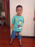 G.DUCKKIDS小黃鴨男童夏裝純棉套裝2025新款兒童夏季兩件套寶寶衣服短袖夏天 綠色 110 cm 曬單實(shí)拍圖