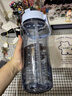 京噶趙露思同款水杯噸噸桶女生可愛2000ml大號大容量肚高顏值運動水壺 少商粉2000ml露思同款耐高溫送貼 曬單實拍圖