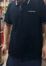 蔻馳（COACH）奧萊男士男裝經(jīng)典標志POLO衫短袖 黑色 L 曬單實(shí)拍圖