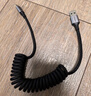 綠聯(lián)車(chē)載彈簧充電線(xiàn)Type-C適用蘋(píng)果17/16/15快充CarPlay數據線(xiàn)USB-C伸縮iPhone17/16e/15ProMax華為 曬單實(shí)拍圖