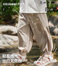 齊齊熊（ciciibear）[速干防曬涼感風(fēng)洞褲]齊齊熊男童防蚊褲夏季寶寶短褲兒童褲子運(yùn)動(dòng) 冰川灰Q102958 100 曬單實(shí)拍圖