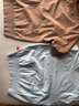 皮爾卡丹（pierre cardin）高級(jí)法式半高領(lǐng)短款t恤上衣女夏季2024新款短袖冰絲針織打底衫薄 啡駝色 針織面料 XL 建議130-150斤 曬單實(shí)拍圖