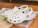 卡駱馳（crocs）經(jīng)典Clog男女洞洞鞋一腳蹬沙灘鞋 CR10001-2Y2  37  曬單實拍圖