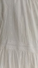 森馬（Semir）半身裙女松緊腰A字裙氣質(zhì)夏季2025拼接蕾絲波點長裙109325120005 曬單實拍圖