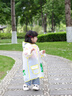 JCZS兒童雨衣雨靴套裝男童2025新款寶寶幼兒園小學(xué)生上學(xué)專(zhuān)用女孩雨鞋 綠色【恐龍雨衣】 S 1件 曬單實(shí)拍圖
